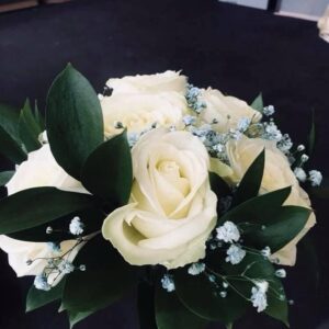 Ivory Grace Rose Posy