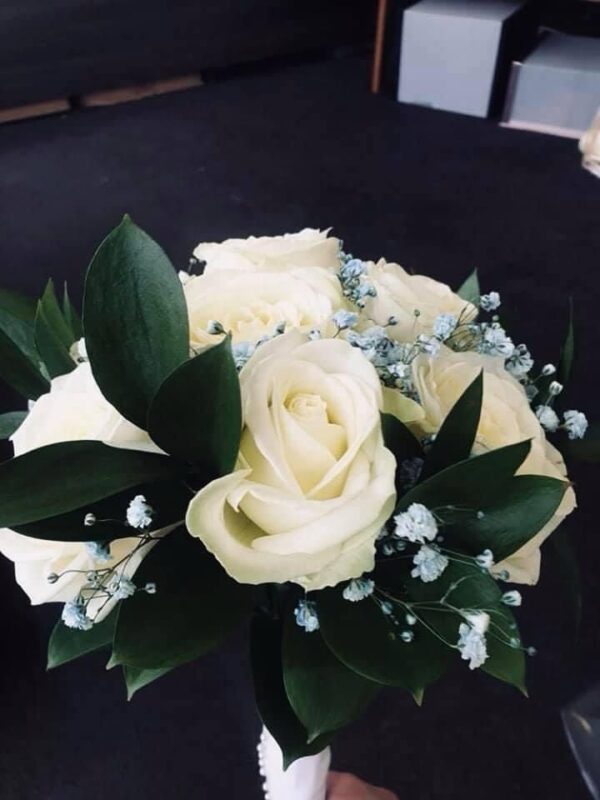 Ivory Grace Rose Posy