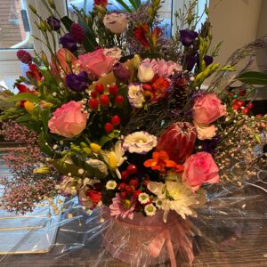 Blossom Symphony Hatbox Bouquet